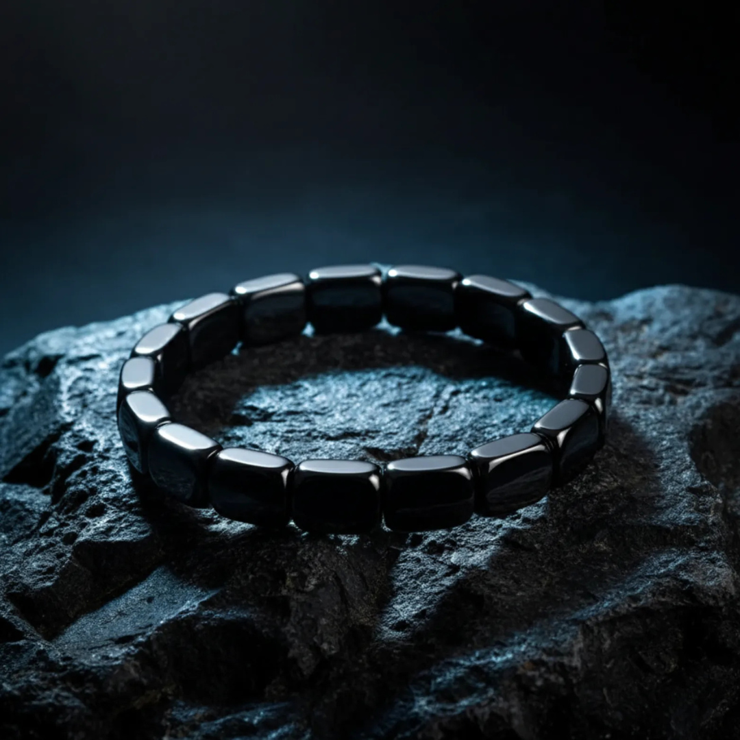Hematiet-Armband voor Heren – Elegantie, Kracht & Stijlvolle Energie