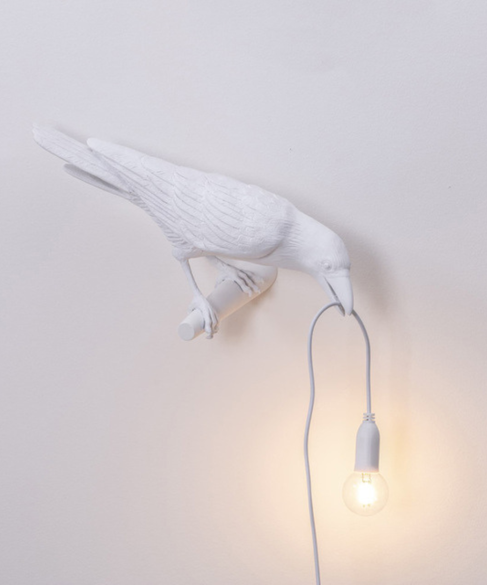 Deko-Kraaienlamp - Unieke tafellamp in vogelontwerp