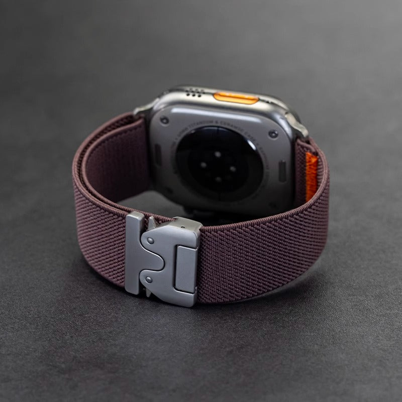 LuxeFlex Elite Nylon Band | Comfortabele en stijlvolle stretchband voor Apple Watch