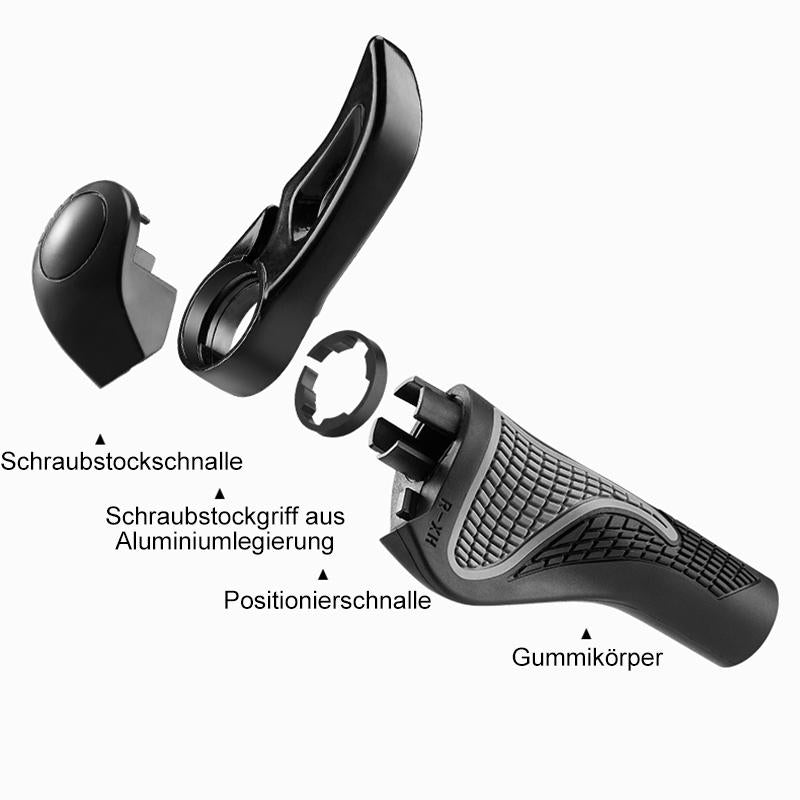Fietsgrip van aluminiumlegering en siliconen