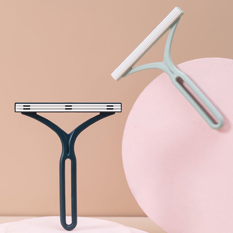 Stofschaar en Pluisverwijderaar voor Kleding – Draagbaar Gereedschap met Drie-Laags Borstels voor Efficiënte Stoffenzorg