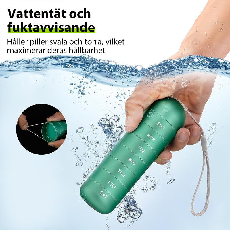7-Daagse Draagbare Pillendoos voor Reizen