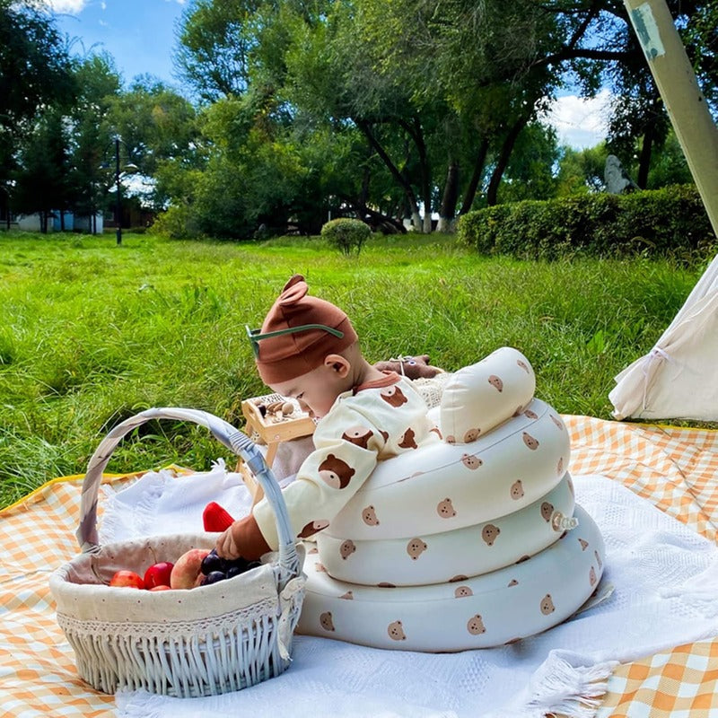 LuxeNest Opblaasbare Babystoel | Comfortabele en stijlvolle stoel voor uw kleintje