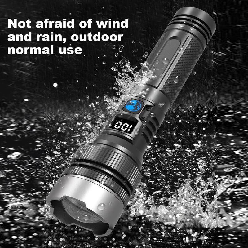 StormBeam Oplaadbare Zaklamp met Telescopische Zoom