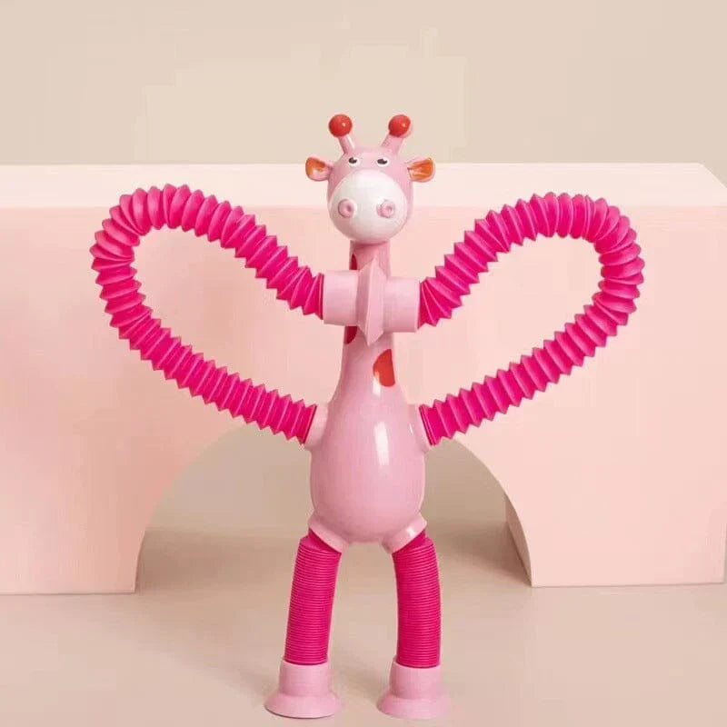 GiraffeStretch – Leuk Telescoop Zuig Speelgoed