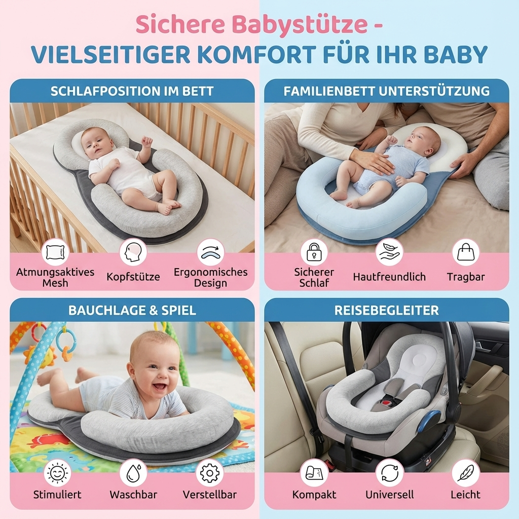 Veilige Babystütze