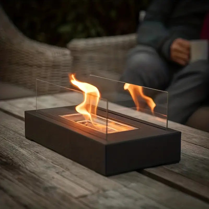 SereneFlame - Luxe Stemminghaard voor een Betoverende Buitenatmosfeer