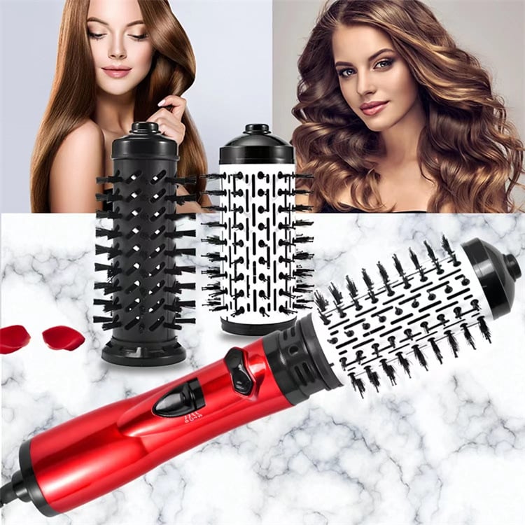3-in-1 Rotating Hot Air Hairstyler and Hairdryer