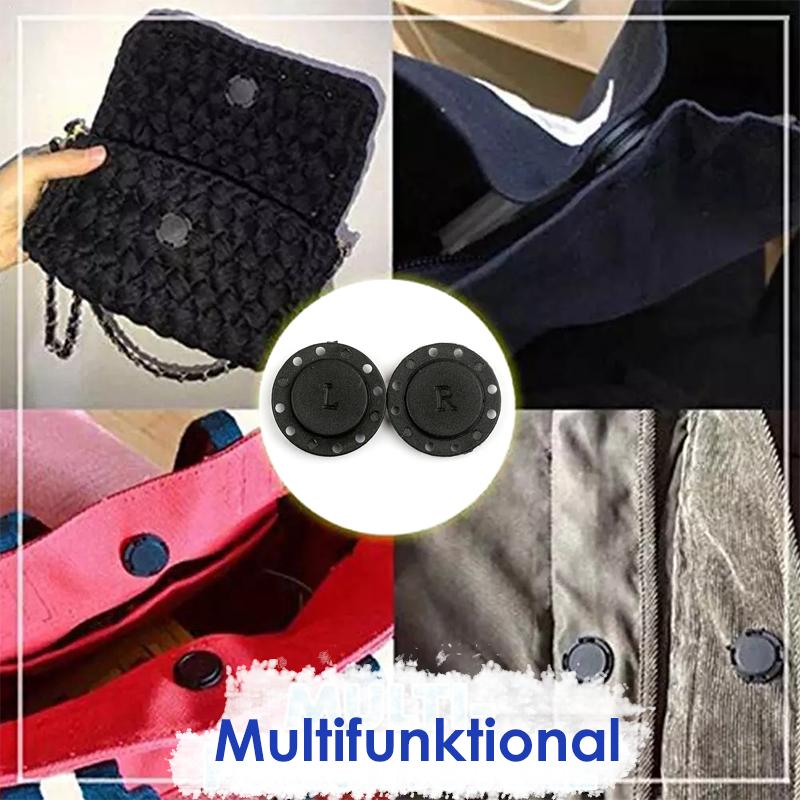 Hoogwaardige onzichtbare kunststof magneetsluiting, 5 stuks