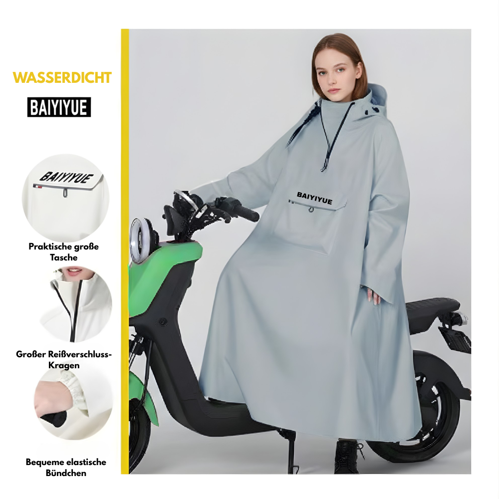 Waterdichte Lange Regenjas | 50% KORTING