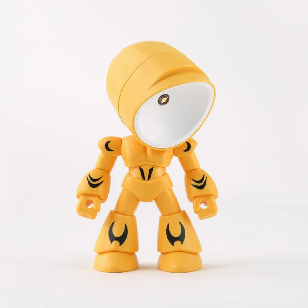 Moderne, robot-geïnspireerde LED-tafellamp 1-licht
