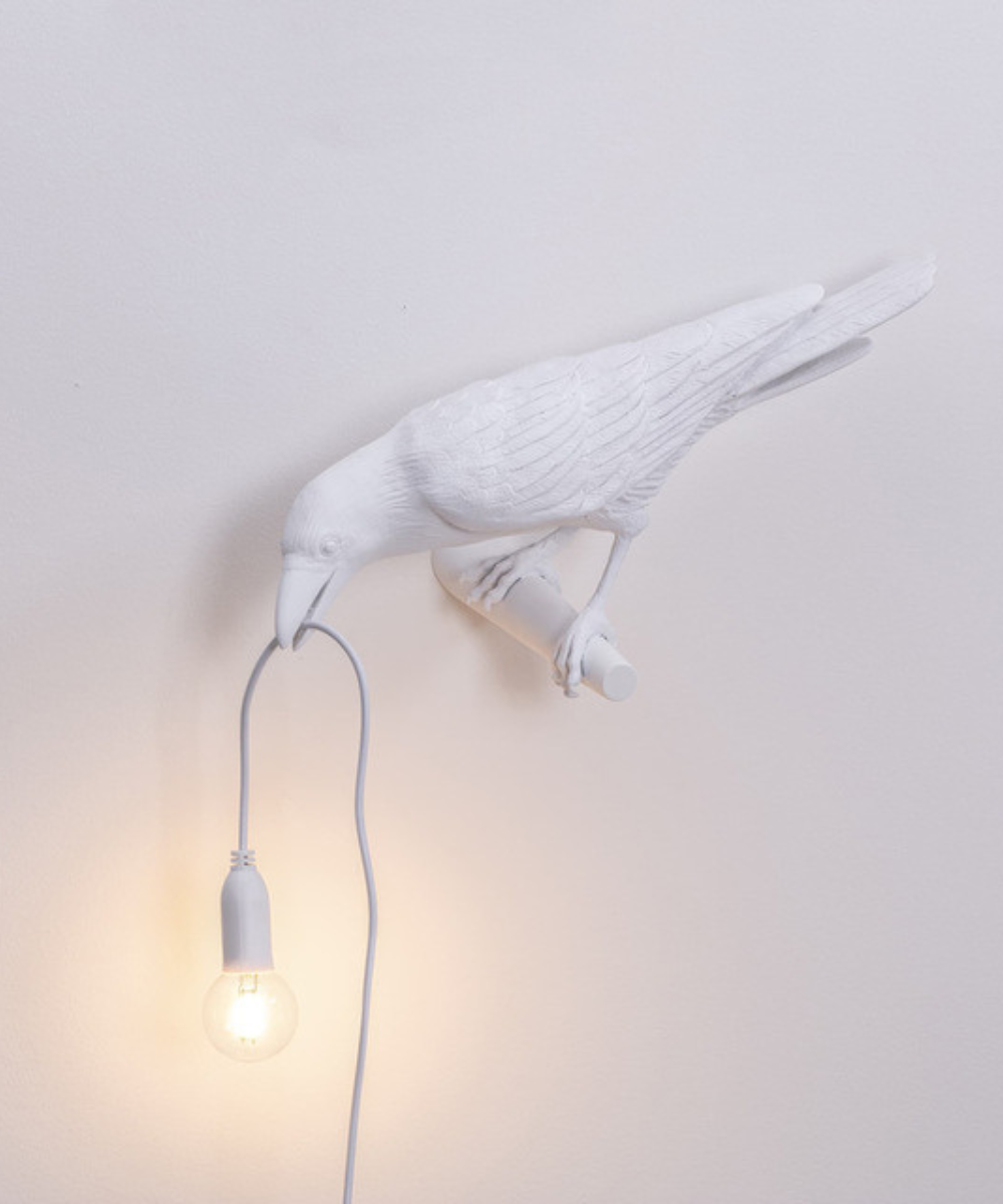 Deko-Kraaienlamp - Unieke tafellamp in vogelontwerp