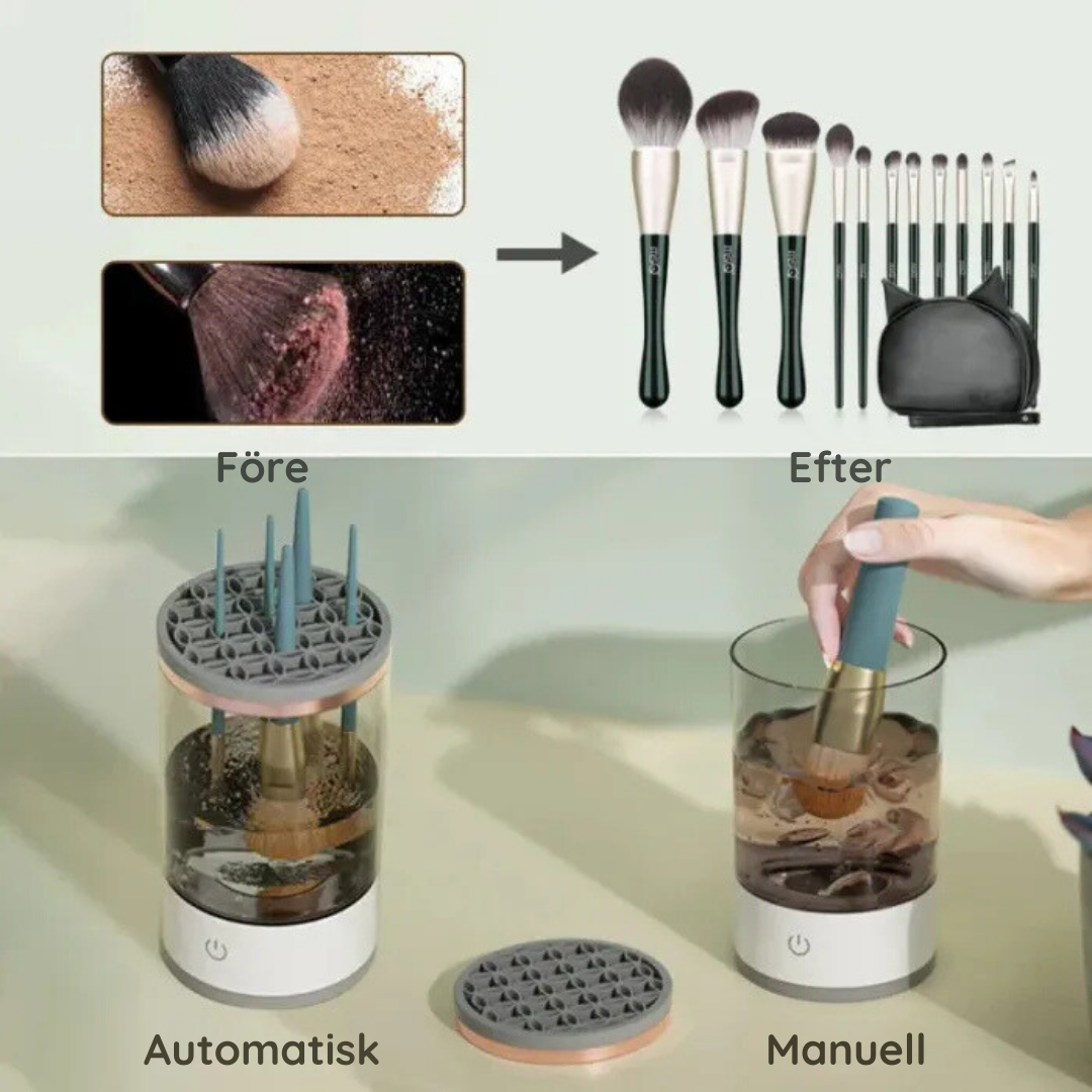 BrushBuddy Pro | Schone kwasten, vlekkeloze make-up