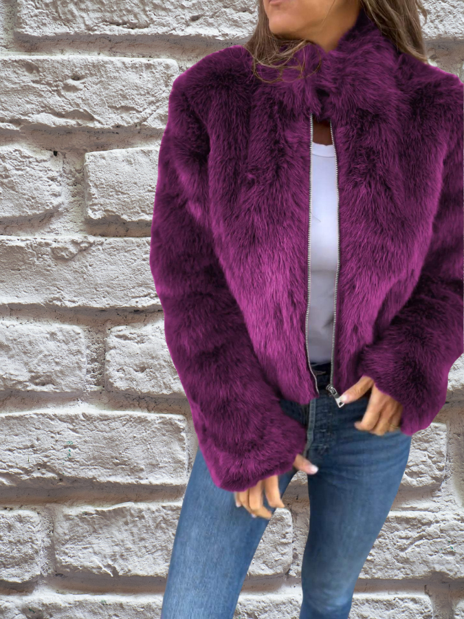 Warme Dames Herfstjacke – Comfortabele Lichte Winterjas