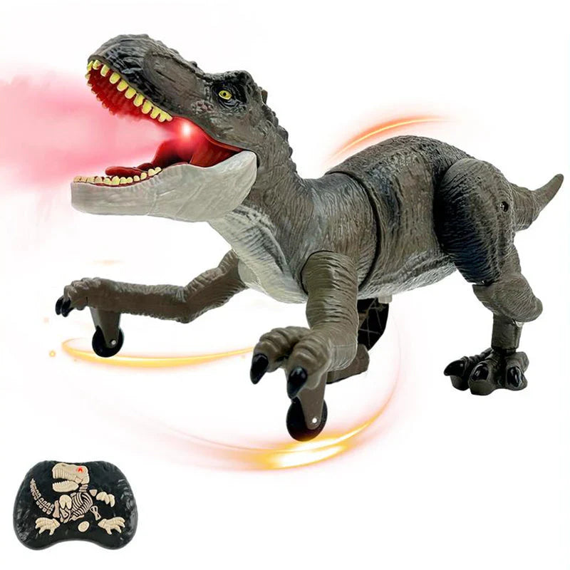 Afstandsbedienbare Dinosaurus met Mist Spray Functie