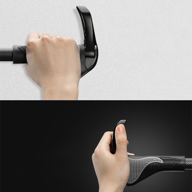 Fietsgrip van aluminiumlegering en siliconen