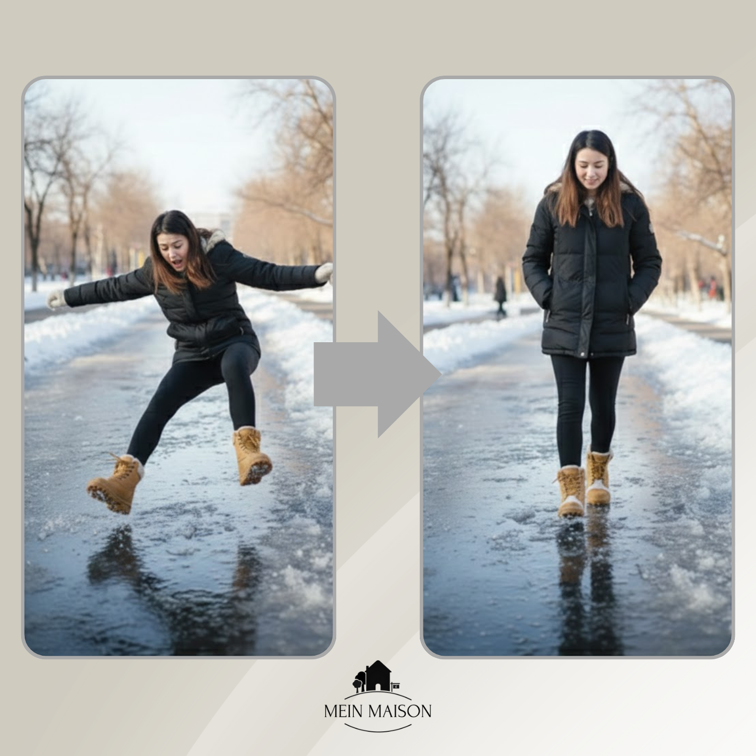 AntiSlide – Veilig lopen op ijs met superieure wintertractie