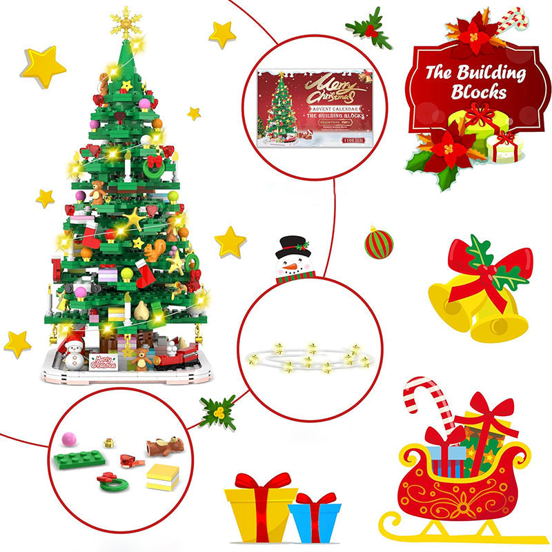 Kerstboom Adventskalender 2026 – DIY Bouwpakket voor Kerstdecoratie