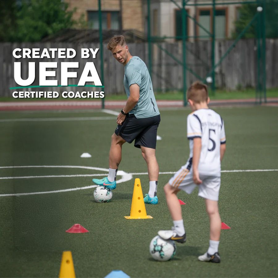 Football Pro Trainingsmat en Video-Trainingsprogramma