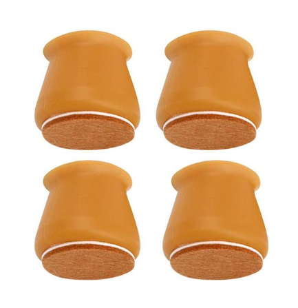 Bescherm uw vloeren met deze siliconen doppen voor meubelpoten (x16)