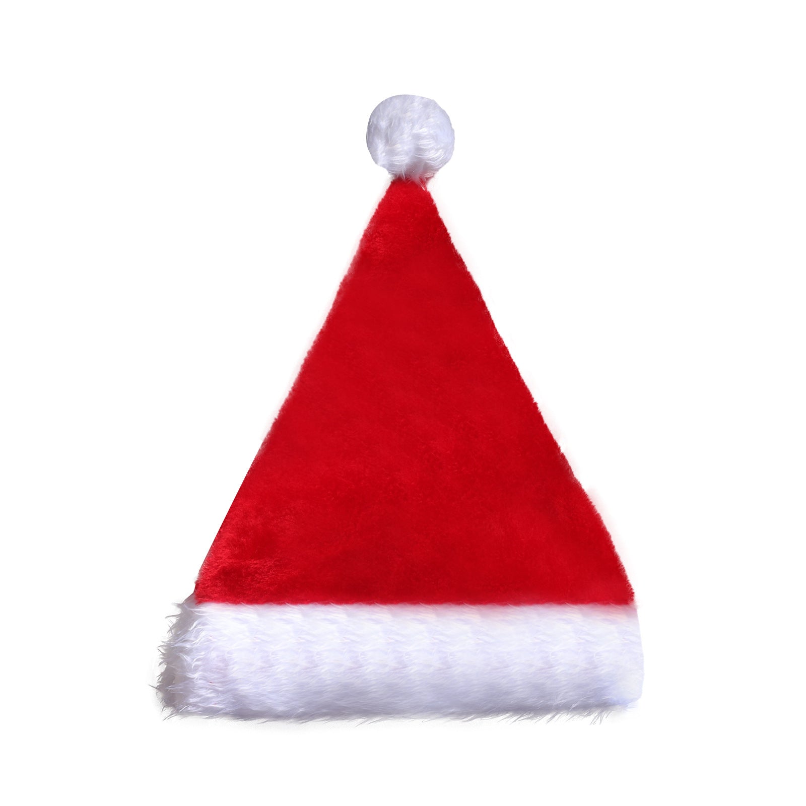 Verlichte Kerstmuts met LED-lampen – Zachte Pluche Santa-muts met Kleurenlicht