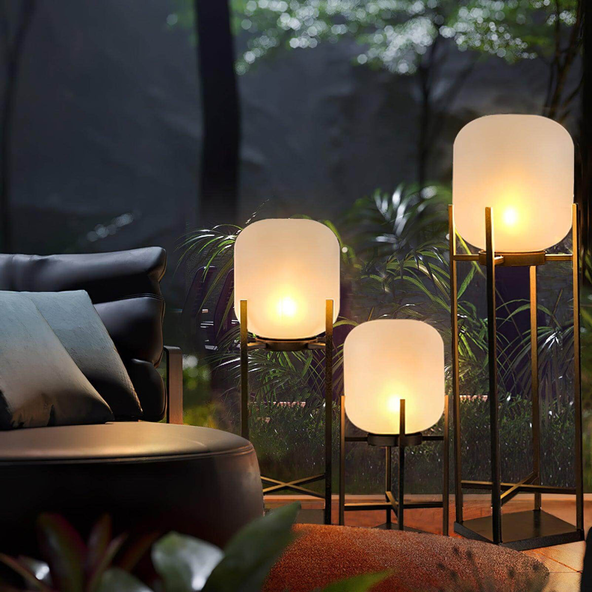 Solar Vloerlamp voor Buiten – Duurzame Sfeerverlichting voor Tuin en Terras