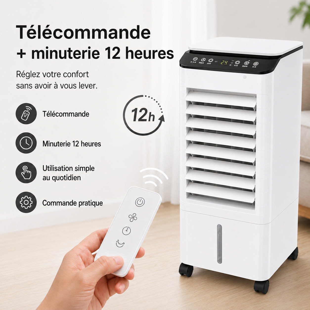 Draagbare Airconditioner Zonder Raam voor Huis en Kantoor