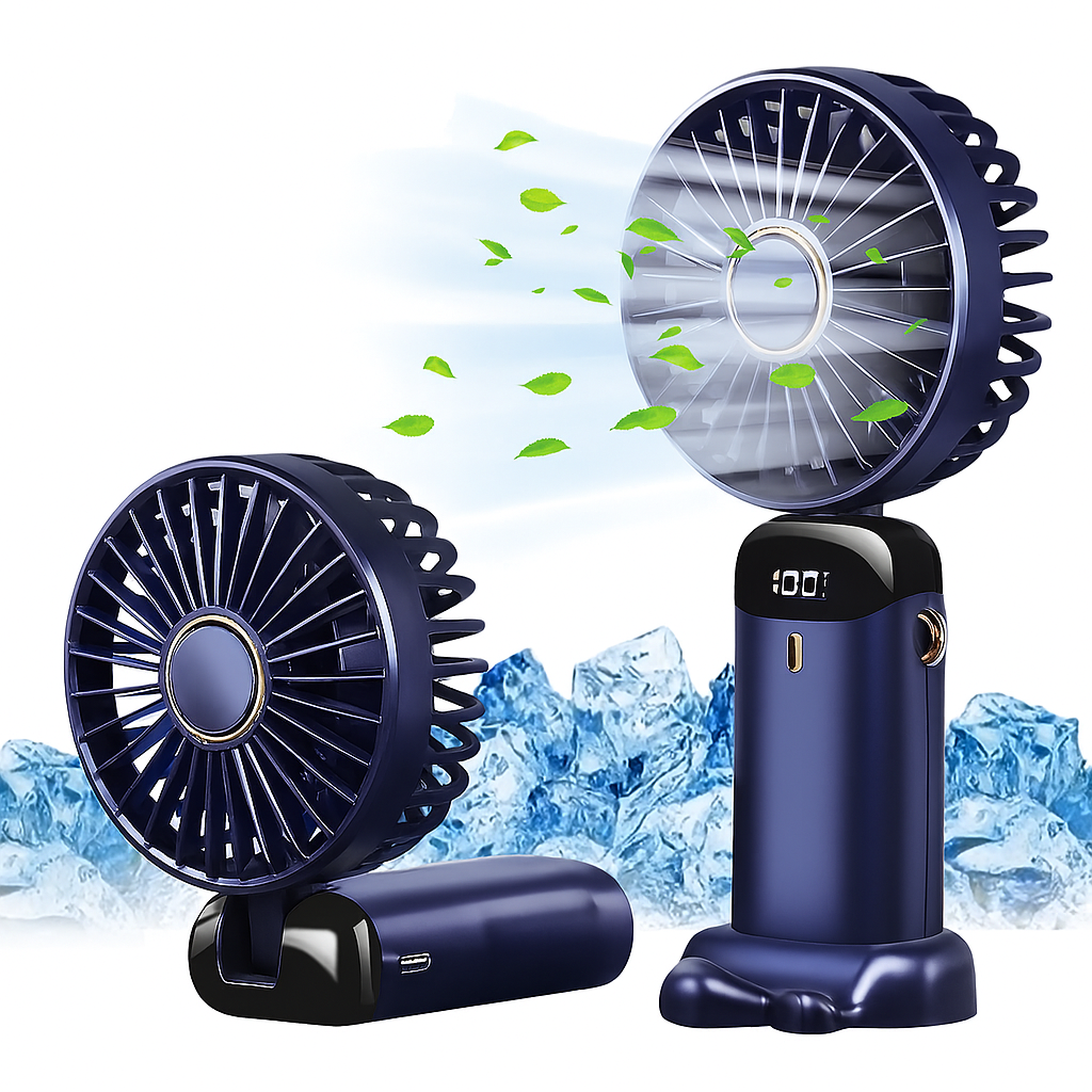 Draagbare Oplaadbare Ventilator 5000mAh