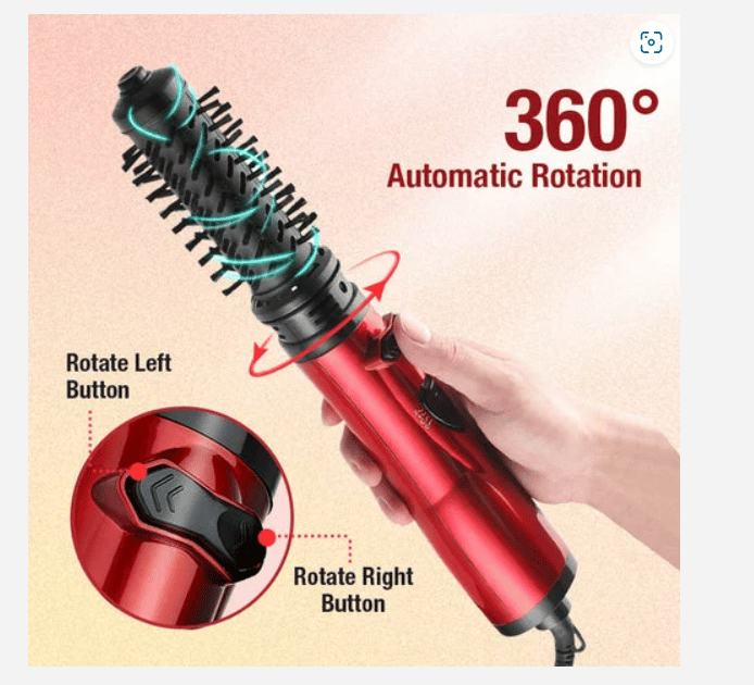 3-in-1 Rotating Hot Air Hairstyler and Hairdryer