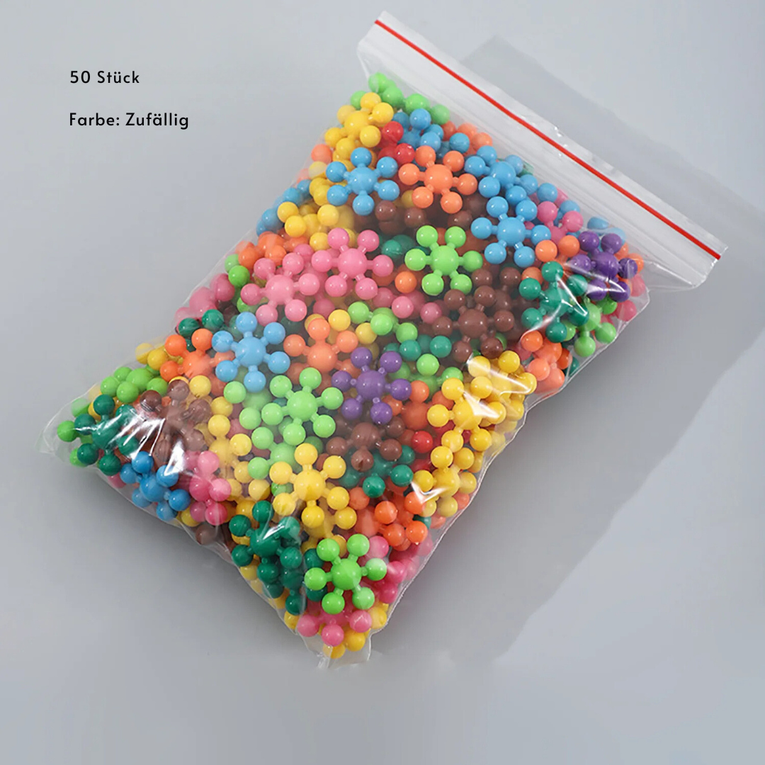 LuxeMontessori Sneeuwvlok Bouwstenen | Elegante en educatieve bouwstenen voor creatieve ontwikkeling en spelplezier