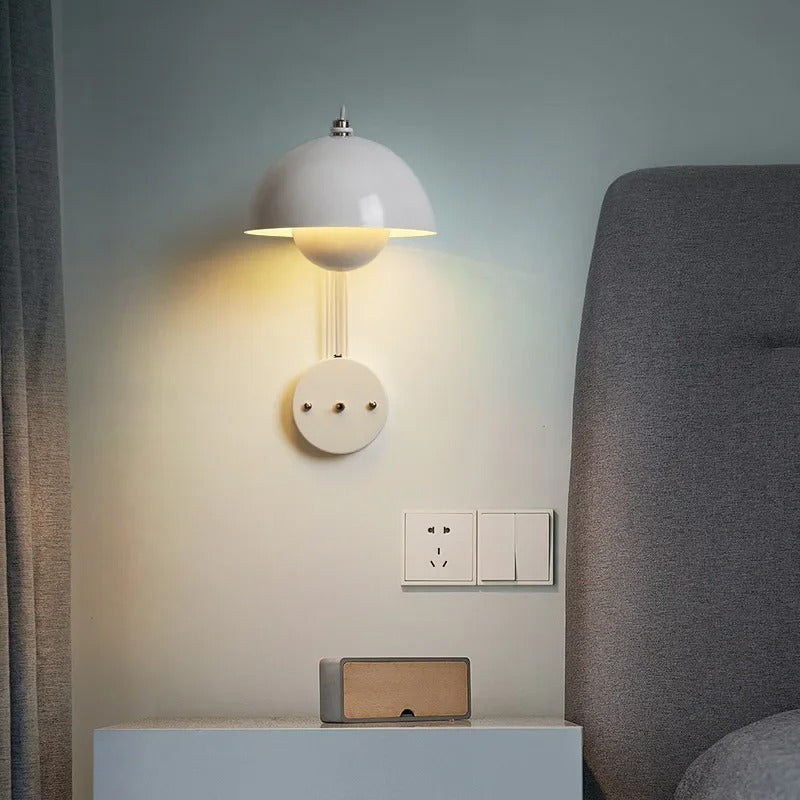 MushroomGlow - Stijlvolle Wandlamp voor een Betoverende Inrichting