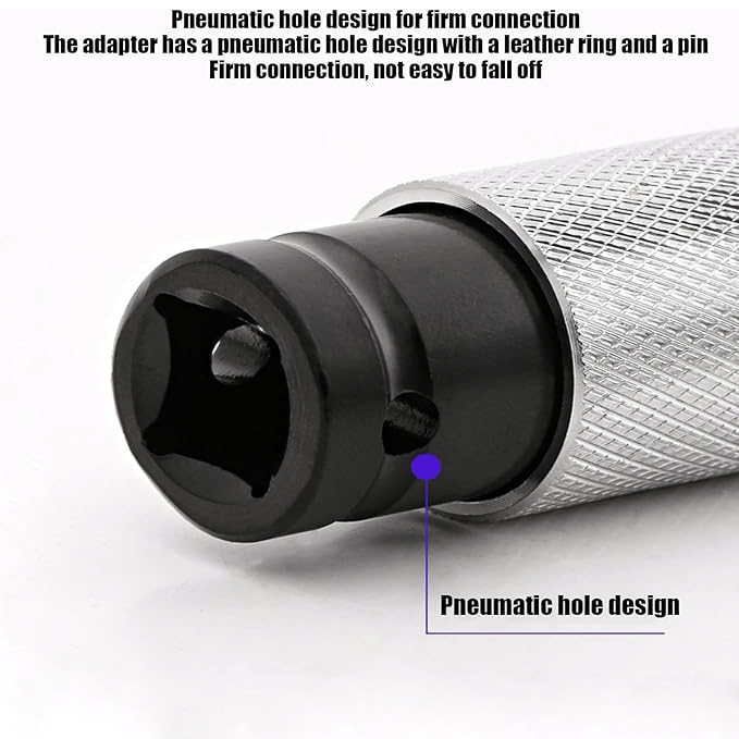 LuxorTech Elektrische Moersleutel Adapter | Krachtige boorkop voor moeiteloos klussen