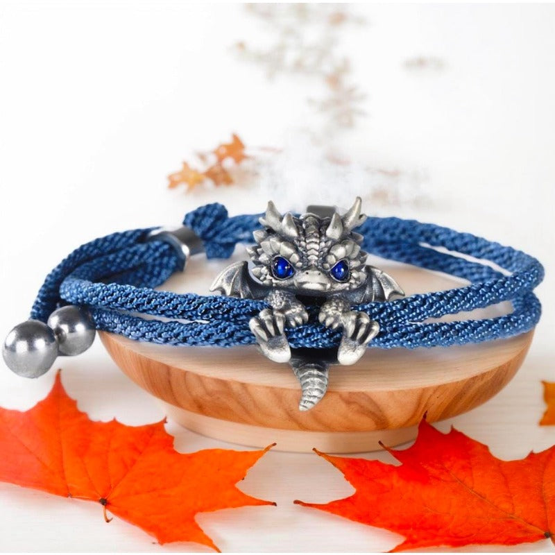 Handgemaakte Verstelbare Baby Draak Armband