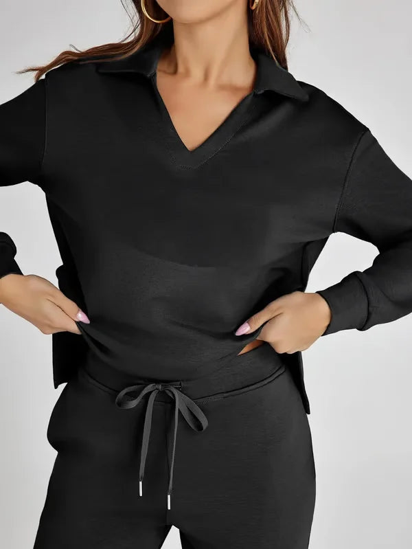 VioletVibe Cozy Hoodie Set | Stijlvolle en comfortabele loungewear voor ultieme ontspanning