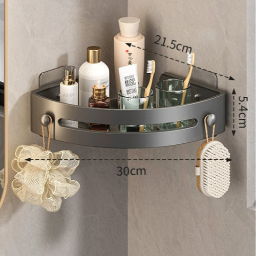Geen-Boor Driehoekige Douche Caddy