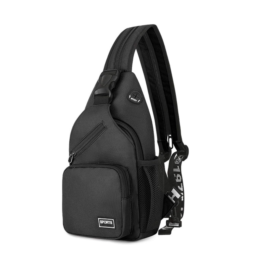 Dames Crossbody Tas - Canvas Outdoor Schoudertas met Meerdere Draagopties