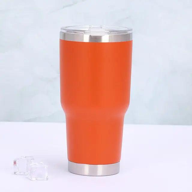 Thermosbeker met Schuifdeksel – TempTraveler