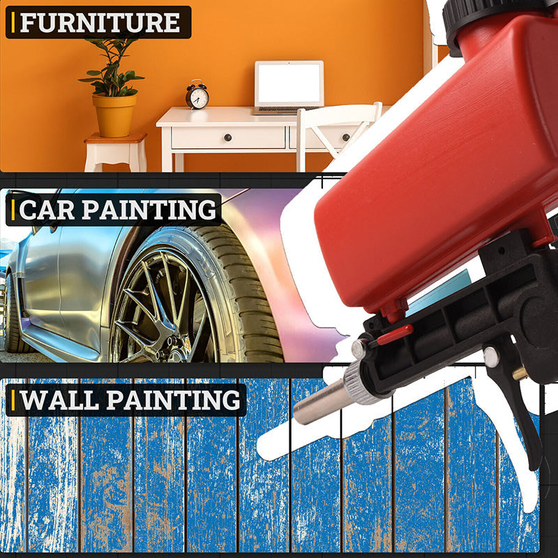 AeroLux Pneumatische Stralenspuit | Draagbaar gereedschap voor een professionele en nauwkeurige afwerking