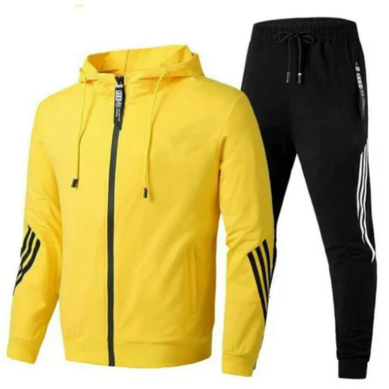 David | Heren Modern Streetwear-Hoodie-Set