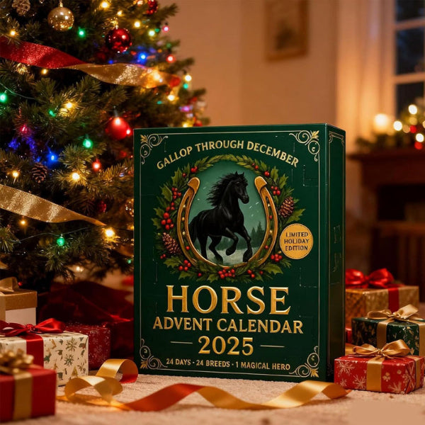 Magische Paarden Adventskalender 2025 – 24 Handgeschilderde Figuren voor Paardenliefhebbers
