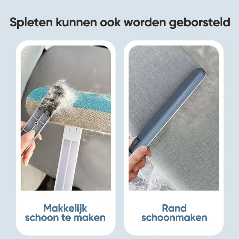 Élégance | Multifunctionele borstel – schone haren – stof verwijderd – in een oogwenk