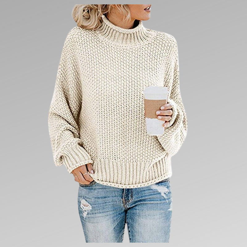 Natascha | Dames Losse Breipullover voor de Winter