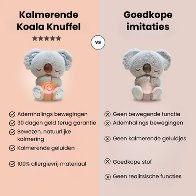 Aura Koala Knuffel voor Ontspanning en Stressverlichting