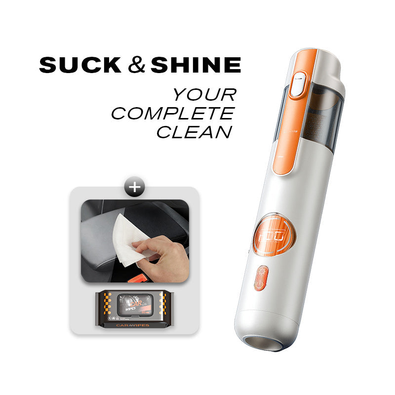 SwiftClean Handstofzuiger | Moeiteloos schoonmaken met 5 veelzijdige accessoires