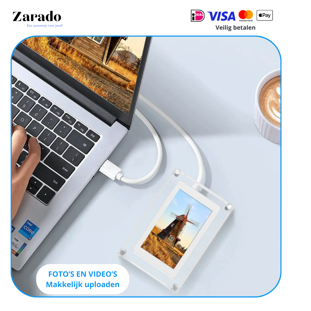 LoveStory Frame | Laat je waardevolle herinneringen stralen op beeld