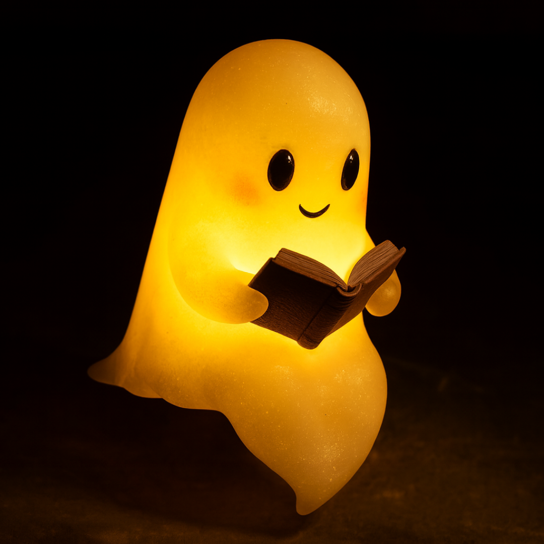 NachtGeest Lamp – Handgemaakte Decoratieve Nachtlamp met Warm Licht