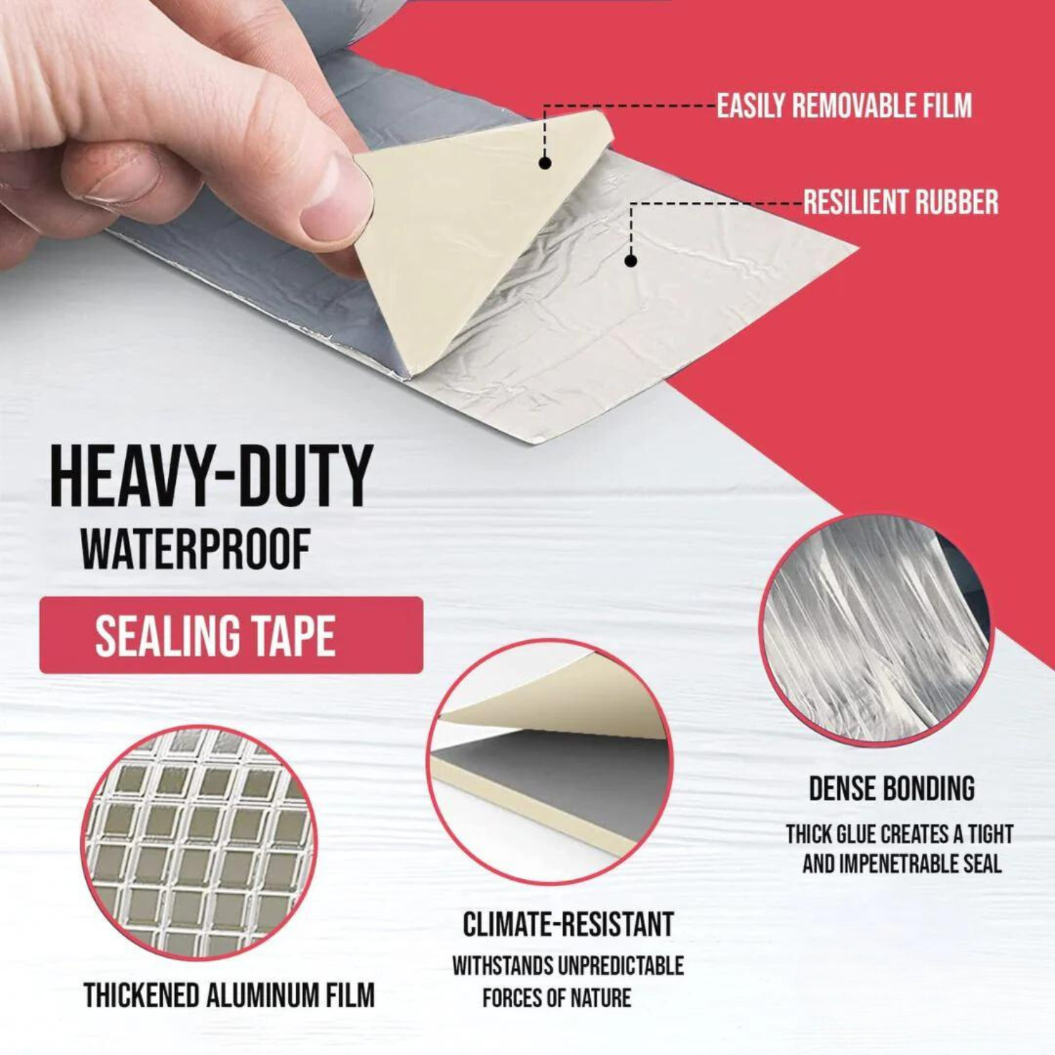 HeatGuard | Waterdichte Aluminium Tape