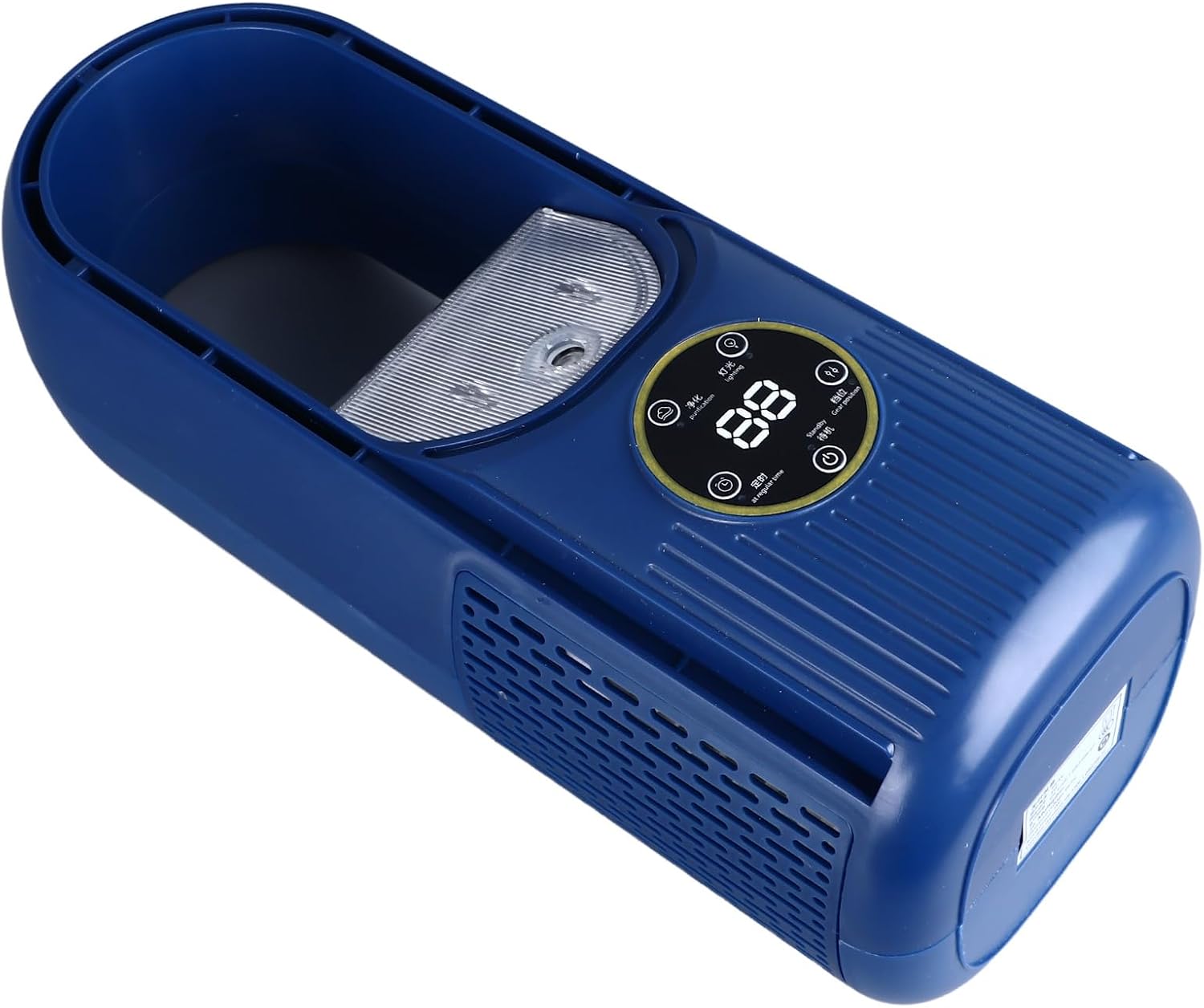 Draagbare Bladeloze Vernevelaar Ventilator met 6 Snelheden en USB Oplaadbare Batterij