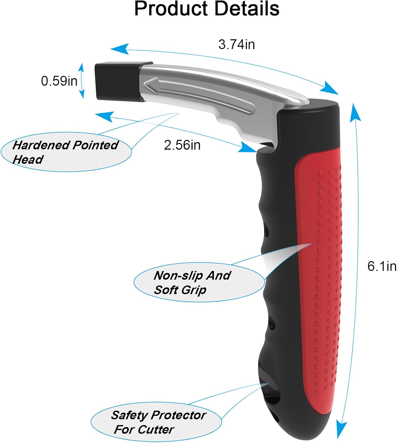 Auto Cane 3-in-1 Voertuigondersteuning & Nooduitgangs-tool
