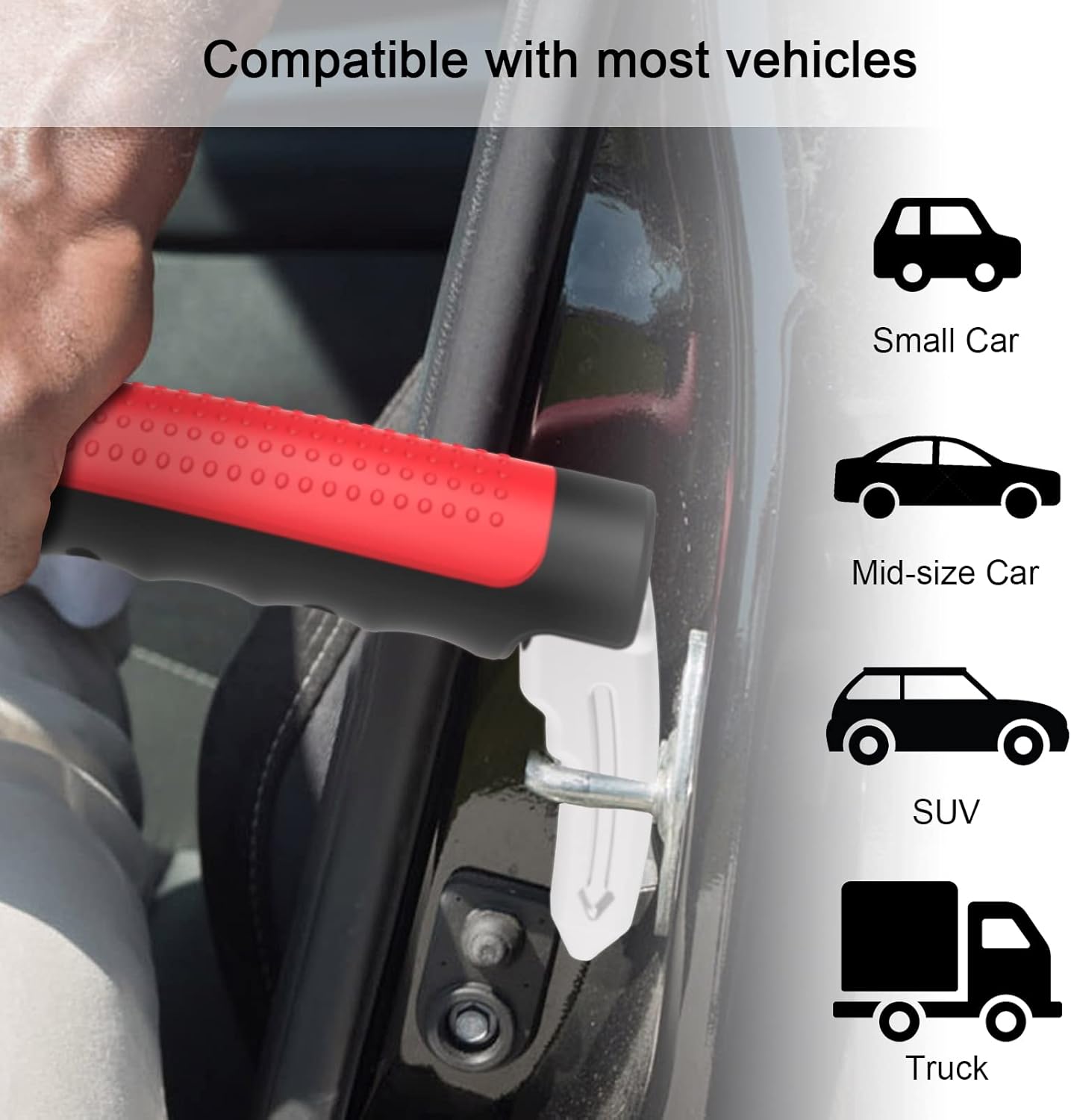 Auto Cane 3-in-1 Voertuigondersteuning & Nooduitgangs-tool